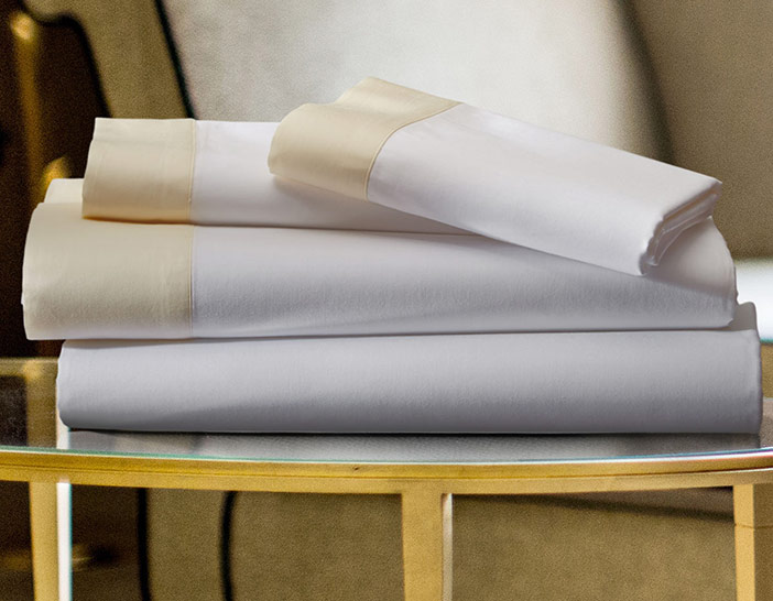 Champagne Sheet Set | Shop the Exclusive Luxury Collection Hotels Home ...