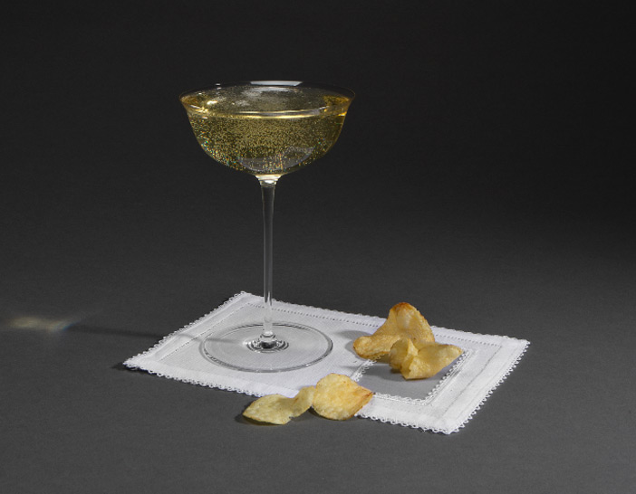 Lace and Organza Quadrilatère