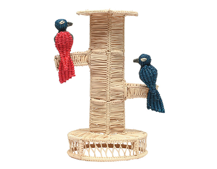 SEYCHELLES PARADISE FLYCATCHER CANDLEHOLDER