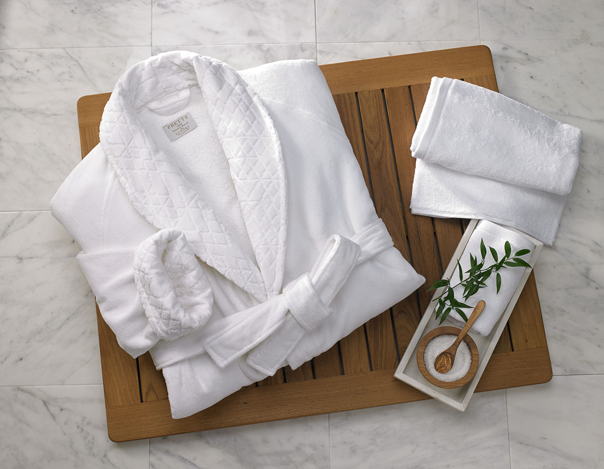 Frette Velour Robe  Shop the Exclusive Luxury Collection Hotels Home  Collection