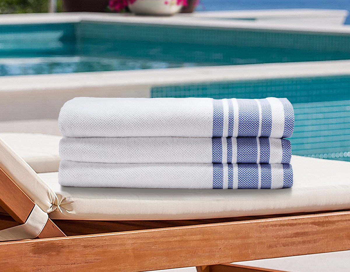 Cotton Pool Towels  Shop The Luxury Collection